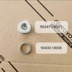 TOYOTA  豐田車系 變速箱卸油螺絲  M18*1.5mm 內六角 10號 正廠 90341-18021：圖片 2